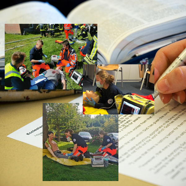 Bilder von der Ausbildung im Rettungsdienst